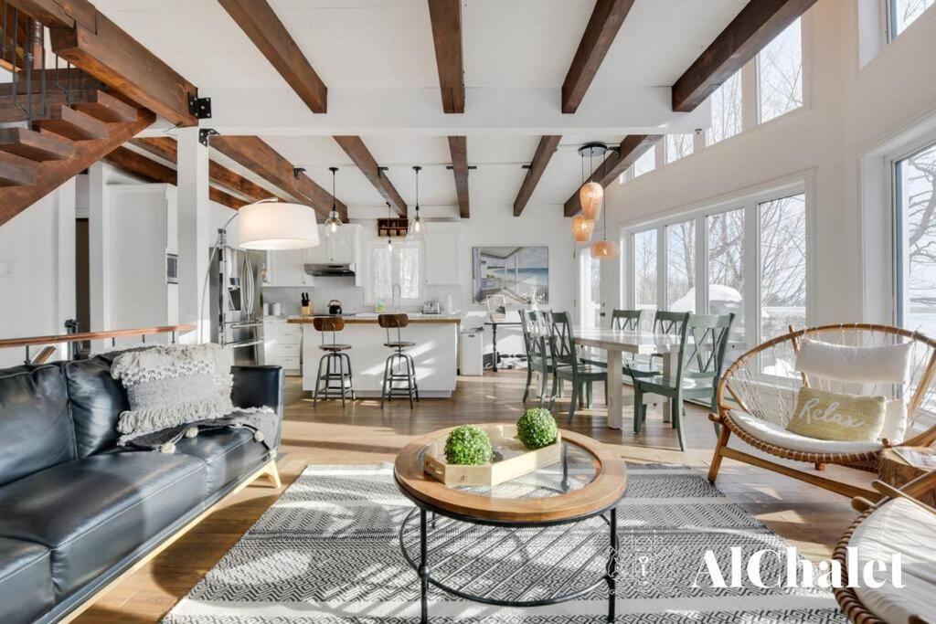 Aelpha-M - Magnifique Vue Sur Le Fleuve Villa Байе-Сен-Пол Екстериор снимка